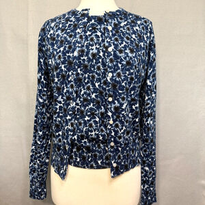 Brooks Brothers Women's Floral Twin Cardigan Sweater Set Size M Classic Preppy